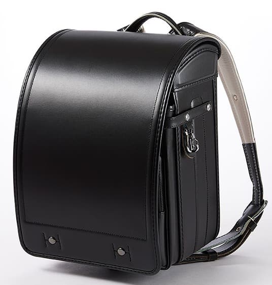 スムース牛革 キューブ型のランドセルの画像